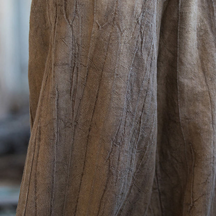 Buddha Stones Retro Tie Dye Harem Pants Casualowe damskie spodnie do jogi z kieszeniami - image 27