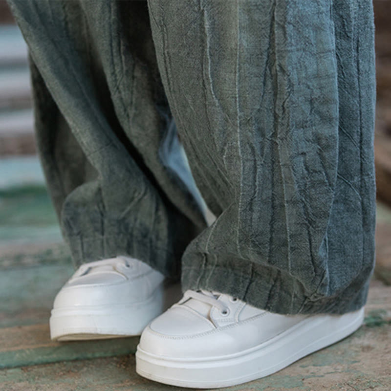 Buddha Stones Retro Tie Dye Harem Pants Casualowe damskie spodnie do jogi z kieszeniami - image 34