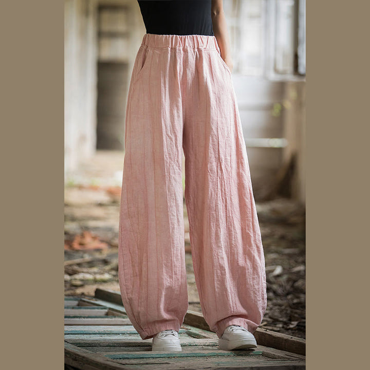 Buddha Stones Retro Tie Dye Harem Pants Casualowe damskie spodnie do jogi z kieszeniami - image 39