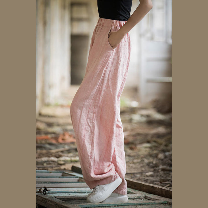 Buddha Stones Retro Tie Dye Harem Pants Casualowe damskie spodnie do jogi z kieszeniami - image 38