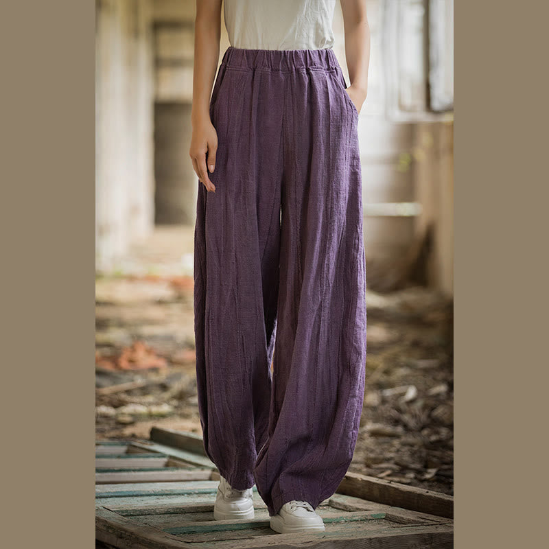 Buddha Stones Retro Tie Dye Harem Pants Casualowe damskie spodnie do jogi z kieszeniami - image 47