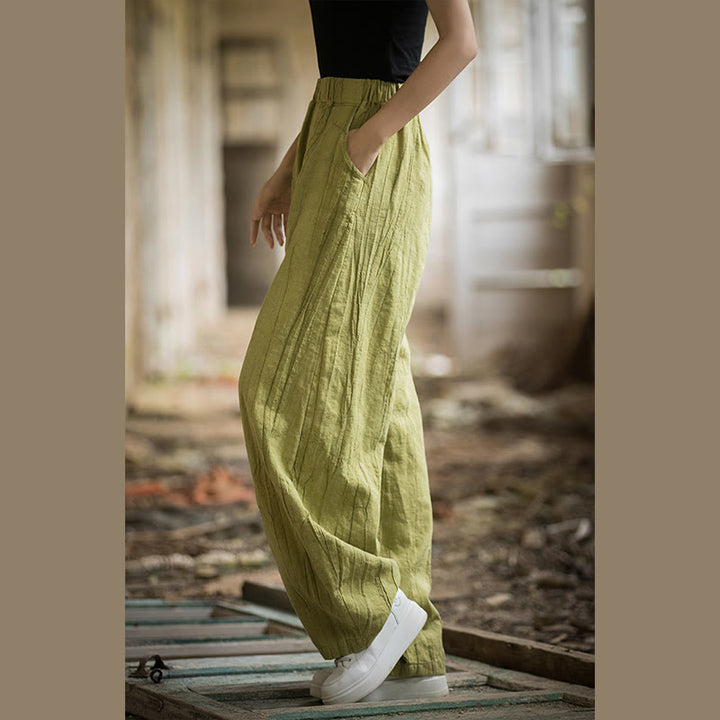 Buddha Stones Retro Tie Dye Harem Pants Casualowe damskie spodnie do jogi z kieszeniami - image 53