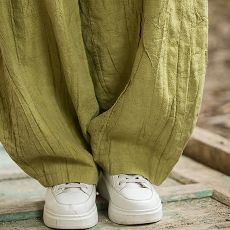 Buddha Stones Retro Tie Dye Harem Pants Casualowe damskie spodnie do jogi z kieszeniami - image 58