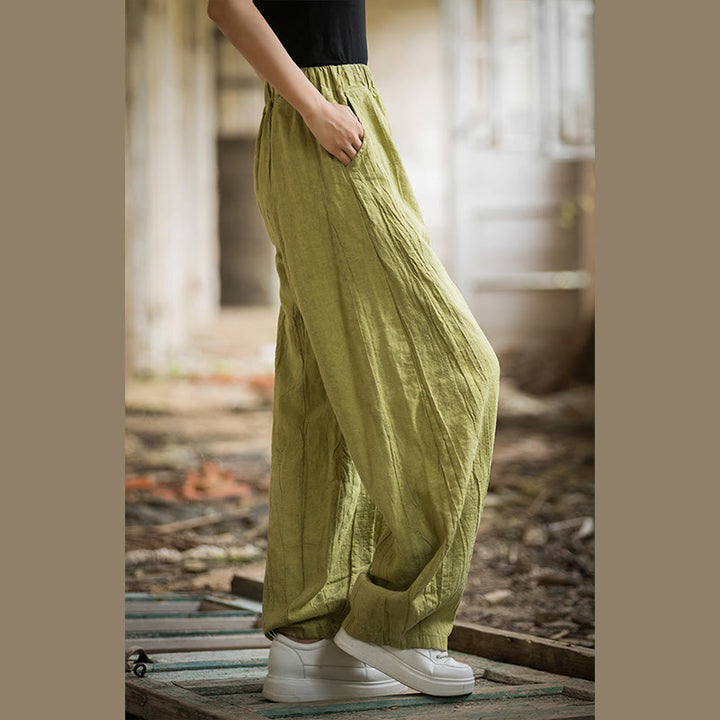 Buddha Stones Retro Tie Dye Harem Pants Casualowe damskie spodnie do jogi z kieszeniami - image 55