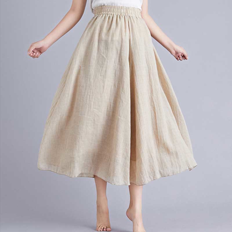 Buddha Stones Damskie Luźne Bawełniane Lniane Szerokie Spodnie Nogawki Do Jogi Tańca