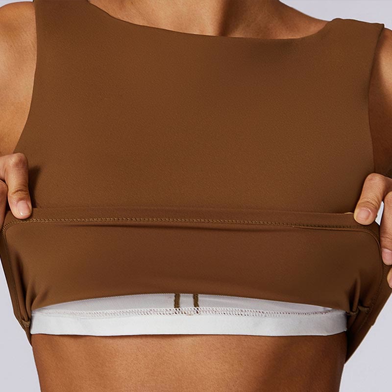 Buddha Stones Bez rękawów Bez pleców Pasek Tank Top Biustonosz Rozkloszowane Spodnie Sport Fitness Joga - image 67