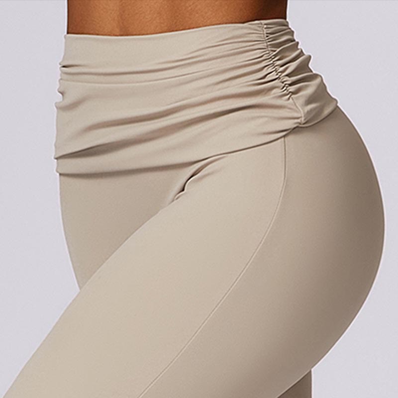 Buddha Stones Bez rękawów Bez pleców Pasek Tank Top Biustonosz Rozkloszowane Spodnie Sport Fitness Joga - image 61