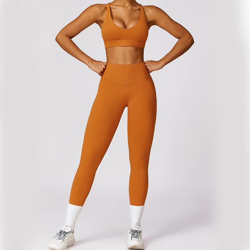 Buddha Stones Damskie Krótki Rękaw T-shirt Top Wysoki Stan Legginsy Spodnie Do Sportu Joga - image 26
