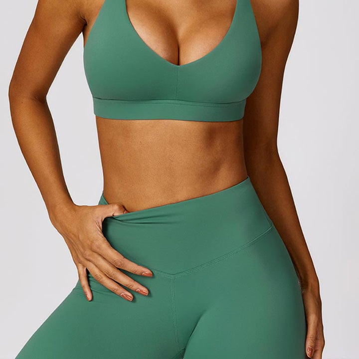 Buddha Stones Damskie Krótki Rękaw T-shirt Top Wysoki Stan Legginsy Spodnie Do Sportu Joga - image 38