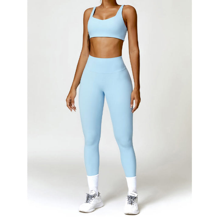 Buddha Stones Sportowy biustonosz do jogi bez pleców z krótkim rękawem - image 18