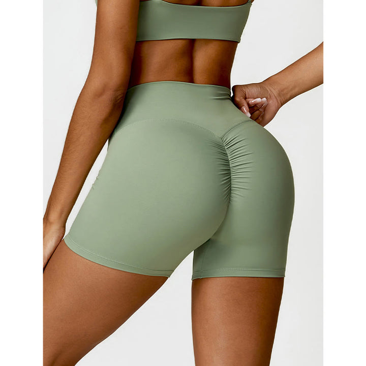 Buddha Stones Sportowy biustonosz do jogi bez pleców z krótkim rękawem - image 30