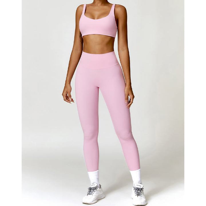 Buddha Stones Sportowy biustonosz do jogi bez pleców z krótkim rękawem - image 41