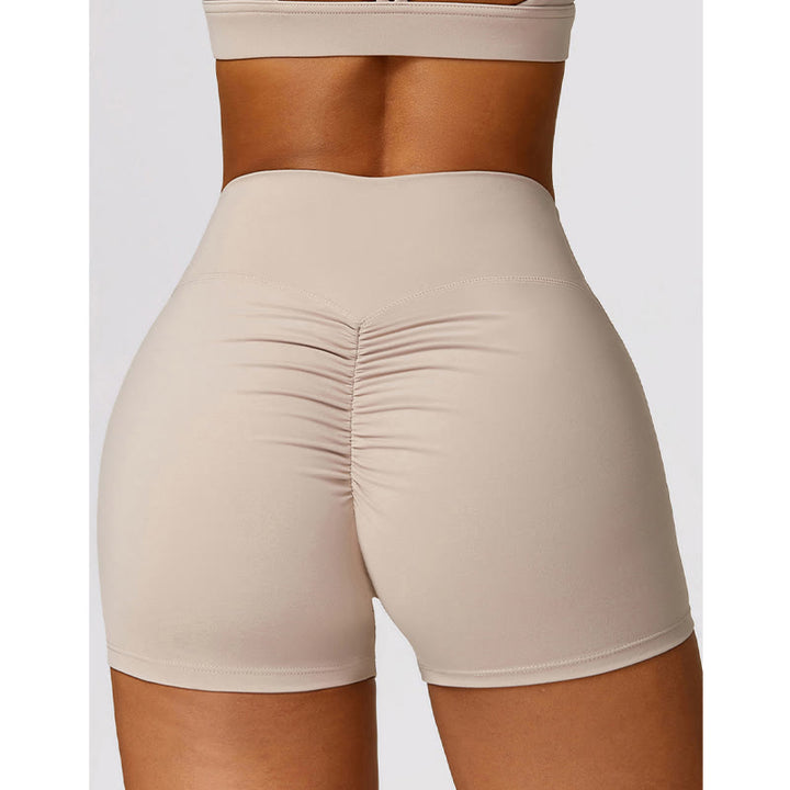 Buddha Stones Gym Sports Yoga Backless Bra Crop Tank Top Oddychające Szorty - image 15