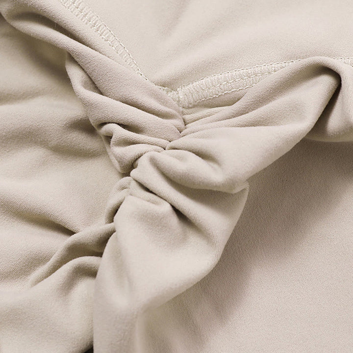 Buddha Stones Gym Sports Yoga Backless Bra Crop Tank Top Oddychające Szorty - image 21