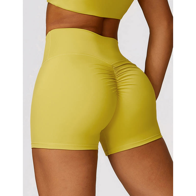 Buddha Stones Gym Sports Yoga Backless Bra Crop Tank Top Oddychające Szorty