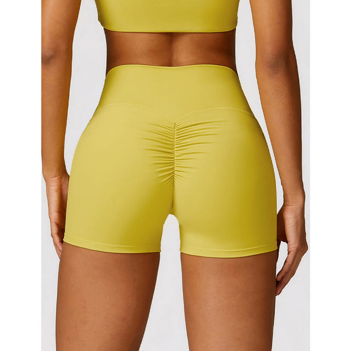 Buddha Stones Gym Sports Yoga Backless Bra Crop Tank Top Oddychające Szorty - image 45