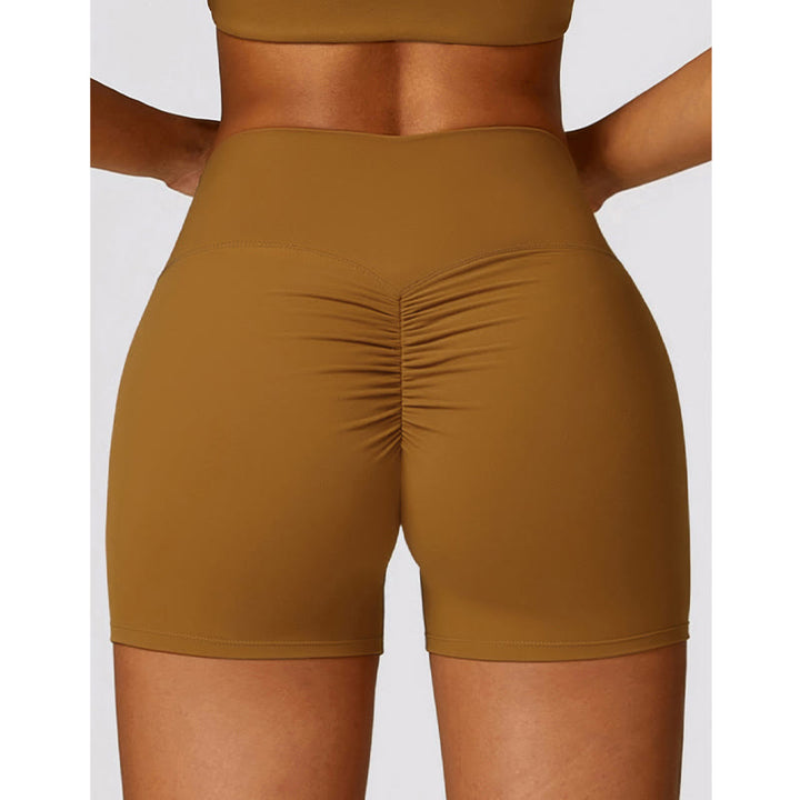 Buddha Stones Gym Sports Yoga Backless Bra Crop Tank Top Oddychające Szorty - image 54