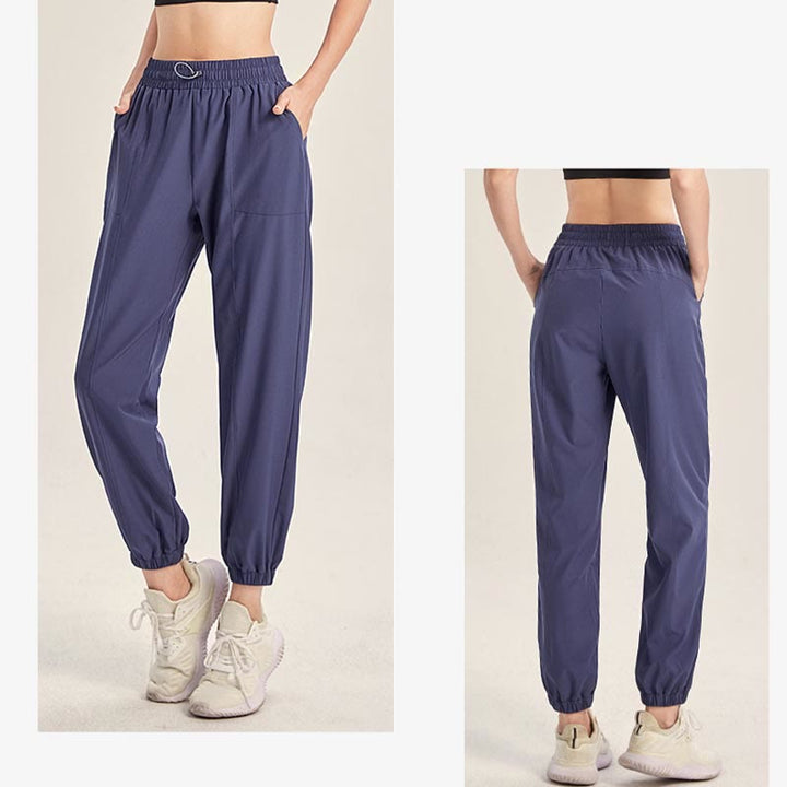 Spodnie sportowe do jogi i fitnessu Buddha Stones z kieszeniami - image 6