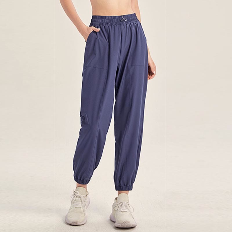 Spodnie sportowe do jogi i fitnessu Buddha Stones z kieszeniami - image 1