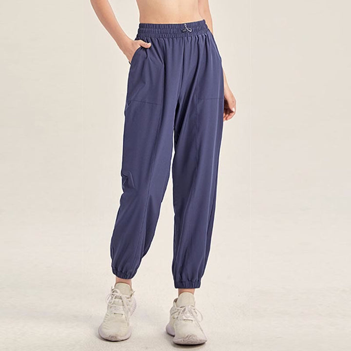 Spodnie sportowe do jogi i fitnessu Buddha Stones z kieszeniami - image 1