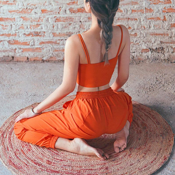 Buddha Stones Wysoki stan Fitness Joga Sportowe Spodnie dresowe Jogger z kieszeniami - image 11