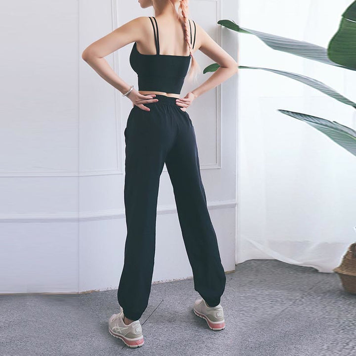 Buddha Stones Wysoki stan Fitness Joga Sportowe Spodnie dresowe Jogger z kieszeniami - image 20