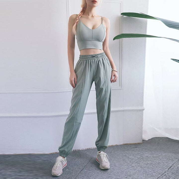 Buddha Stones Wysoki stan Fitness Joga Sportowe Spodnie dresowe Jogger z kieszeniami