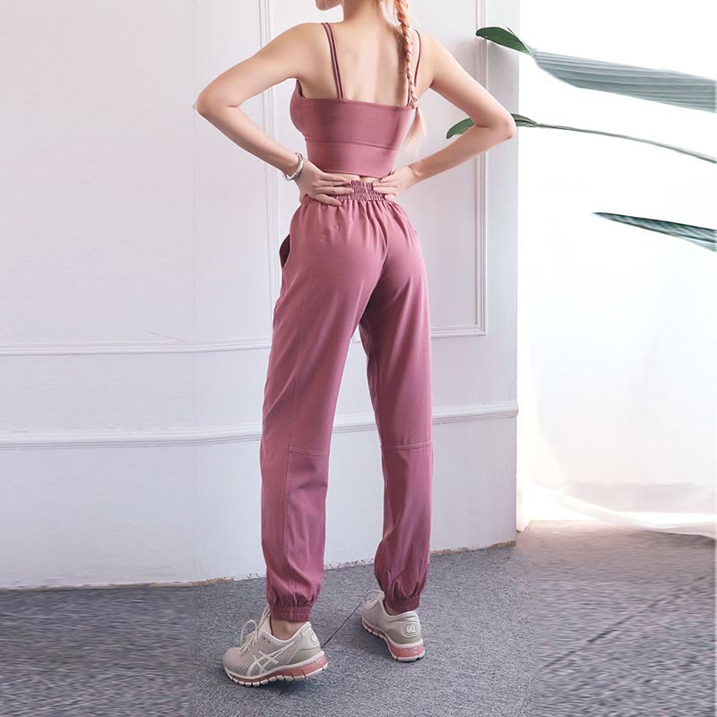 Buddha Stones Wysoki stan Fitness Joga Sportowe Spodnie dresowe Jogger z kieszeniami - image 27