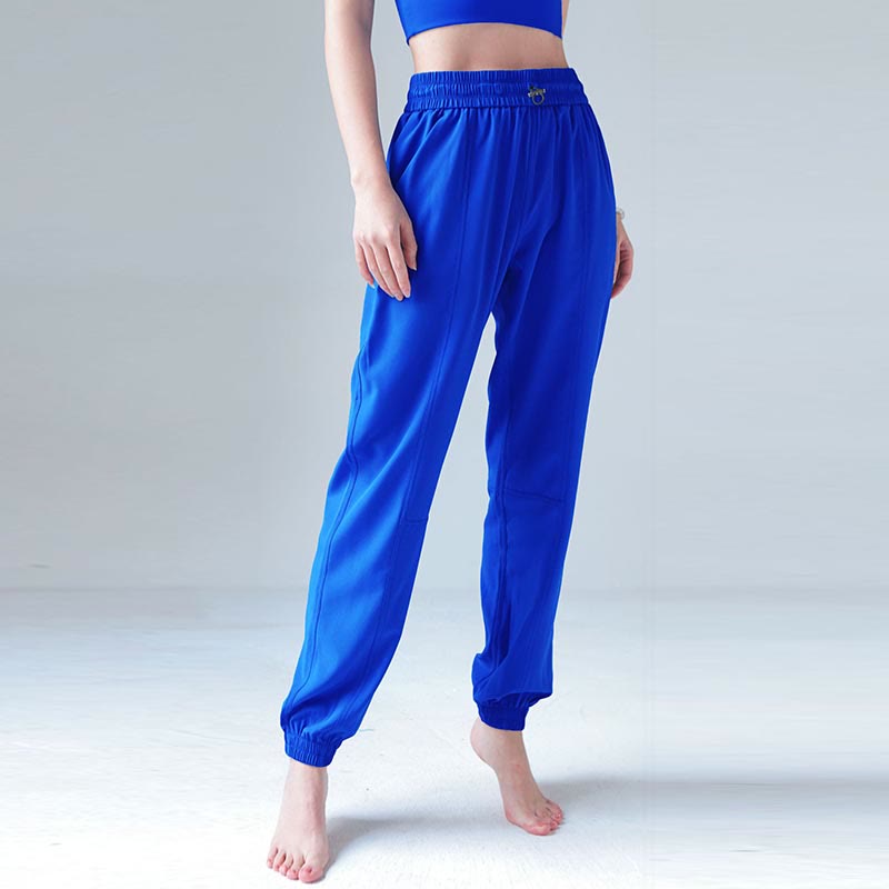 Buddha Stones Wysoki stan Fitness Joga Sportowe Spodnie dresowe Jogger z kieszeniami