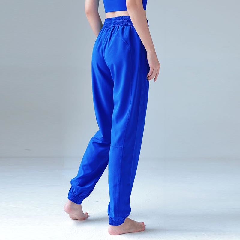 Buddha Stones Wysoki stan Fitness Joga Sportowe Spodnie dresowe Jogger z kieszeniami