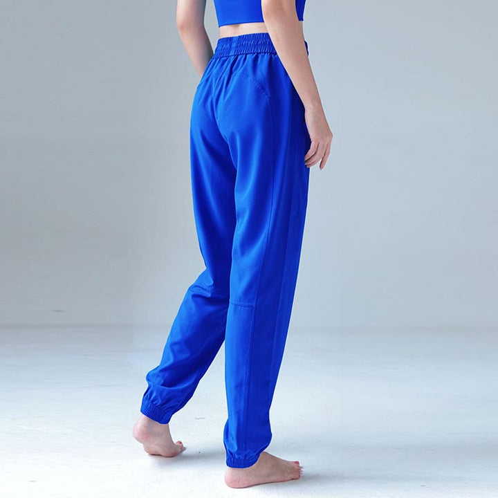 Buddha Stones Wysoki stan Fitness Joga Sportowe Spodnie dresowe Jogger z kieszeniami
