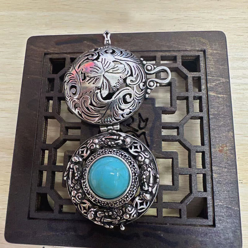 Buddha Stones Tybetański Pi Xiu Luck Naszyjnik Miedziany