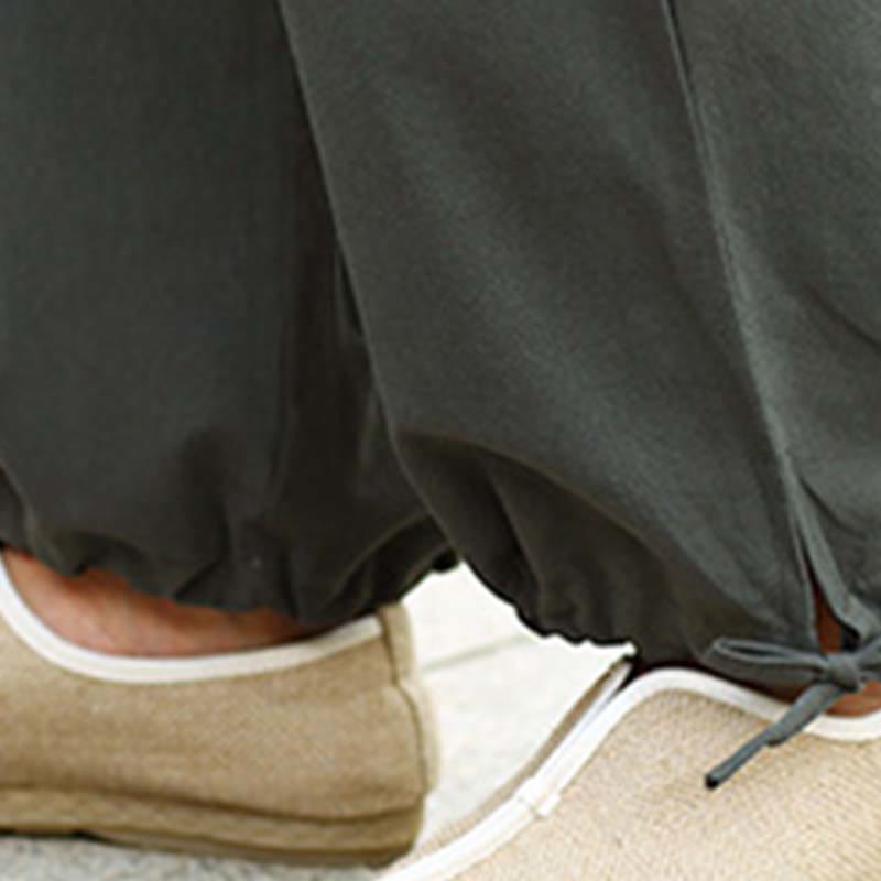 Buddha Stones 2 szt. Półrękaw, dekolt w serek, koszula, spodnie, medytacja, zen, tai chi, lniana odzież damska - image 23