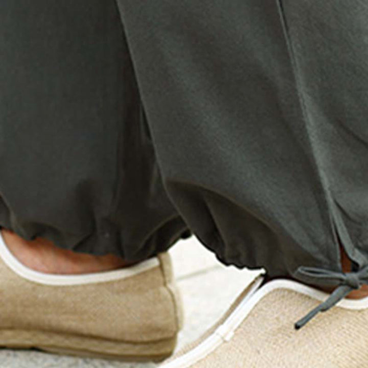 Buddha Stones 2 szt. Półrękaw, dekolt w serek, koszula, spodnie, medytacja, zen, tai chi, lniana odzież damska - image 23