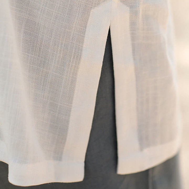 Buddha Stones Jednolity Kolor Żaba-Guzik Medytacja Modlitwa Duchowy Zen Tai Chi Qigong Praktyka Unisex Zestaw Ubrań - image 19