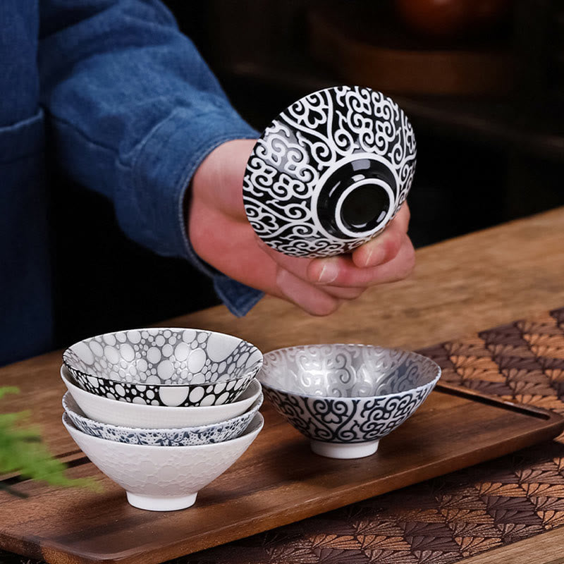 Buddha Stones Tybet Wzór Fu Charakter Złoty Srebrny Ceramiczny Filiżanka Kung Fu Filiżanki do Herbaty 55ml