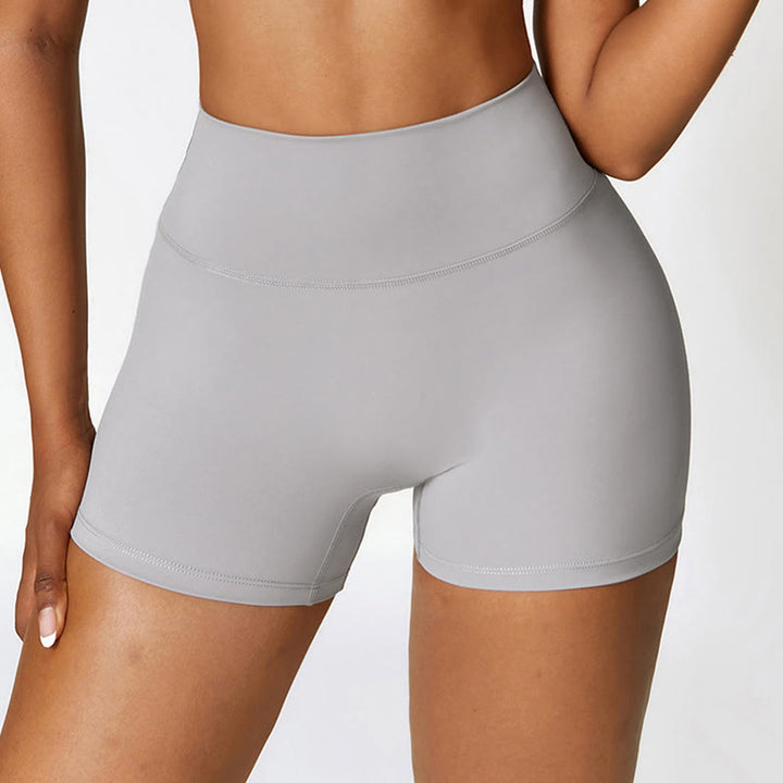 Buddha Stones Jednolity Kolor Krótki Top z Wysokim Stanem Szorty Sportowe Fitness Siłownia Joga Stroje - image 33