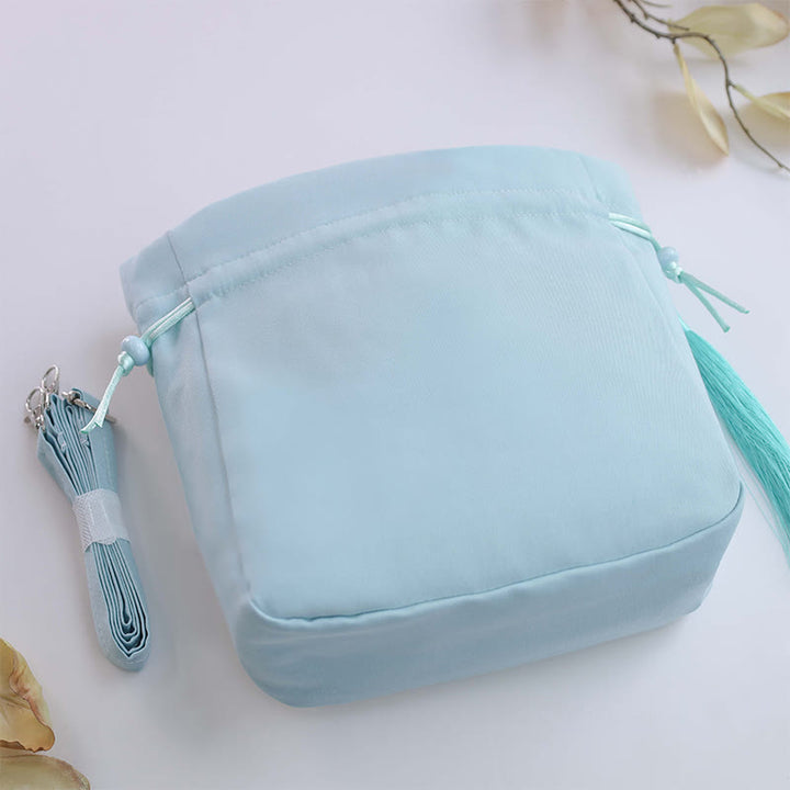 Buddha Stones Suzhou Haft Królik Lotos Epifyllum Piwonia Magnolia Torba Tote Crossbody Torba na ramię Torebka