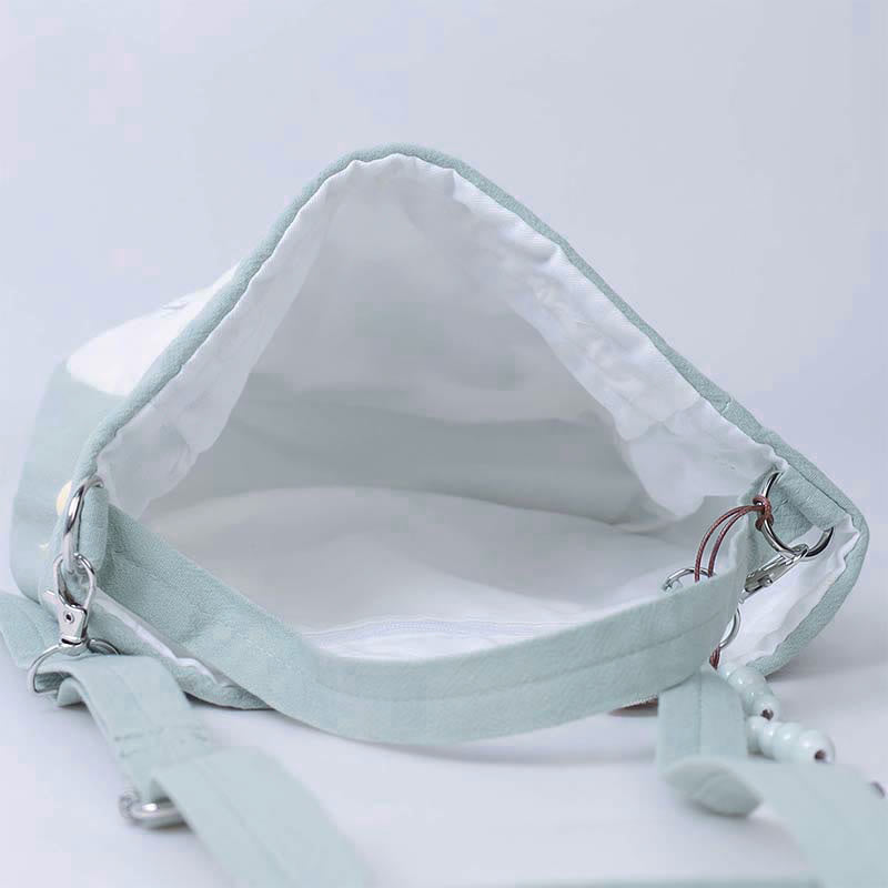 Buddha Stones Suzhou Haft Lotos Epifyllum Magnolia Bawełna Len Torba Crossbody Torba na ramię Torebka