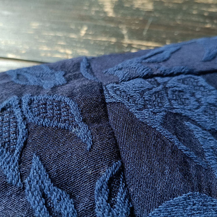 Kurtka żakardowa z długim rękawem i dekoltem w serek w Buddha Stones - image 12