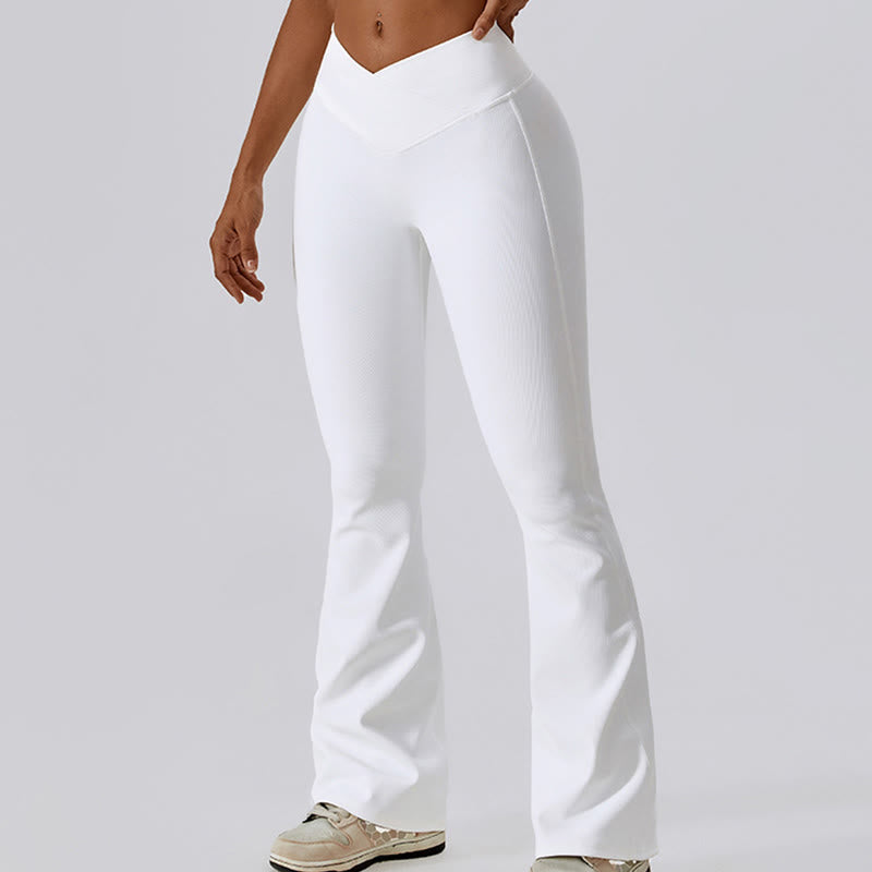 Buddha Stones Bez Rękawów Crop Tank Top Rozkloszowane Spodnie Sport Fitness Joga - image 11