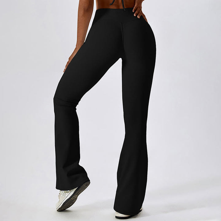 Buddha Stones Bez Rękawów Crop Tank Top Rozkloszowane Spodnie Sport Fitness Joga - image 21