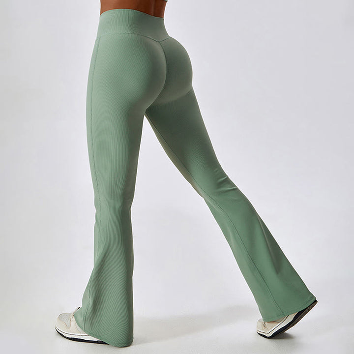 Buddha Stones Bez Rękawów Crop Tank Top Rozkloszowane Spodnie Sport Fitness Joga - image 31