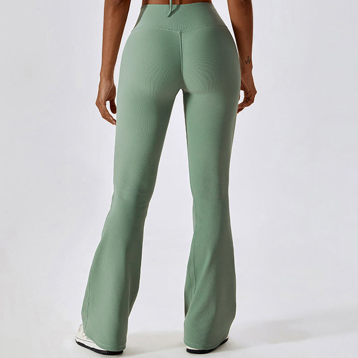 Buddha Stones Bez Rękawów Crop Tank Top Rozkloszowane Spodnie Sport Fitness Joga - image 34