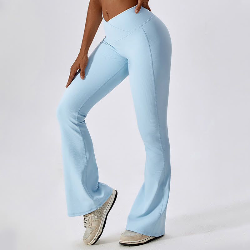 Buddha Stones Bez Rękawów Crop Tank Top Rozkloszowane Spodnie Sport Fitness Joga - image 45