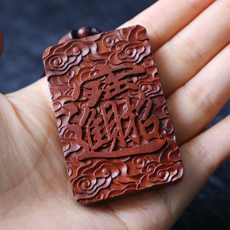 Buddha Stones Naturalne Uderzenie Pioruna Jujube Drewno PiXiu Miedziana Moneta Naszyjnik Dobrobytu Wisiorek