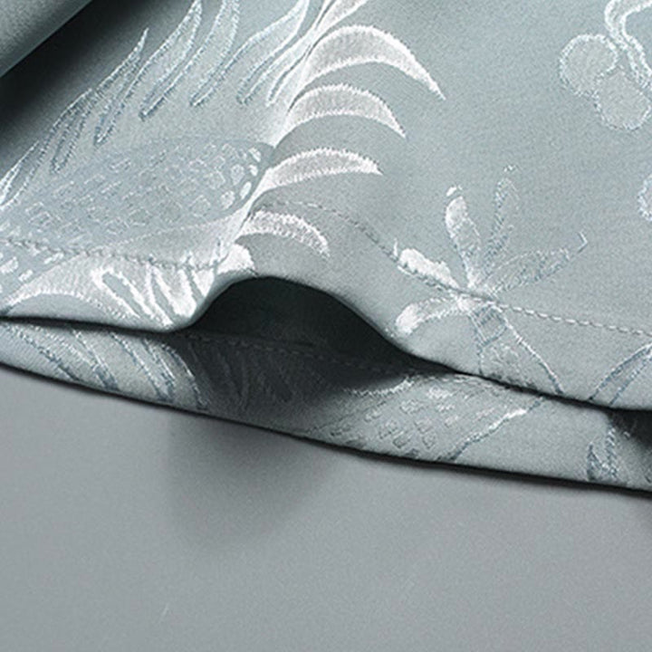 Buddha Stones Wzór Smoka Strój Tang Hanfu Tradycyjny Mundur Krótki Rękaw Top Spodnie Odzież Męski Zestaw - image 6