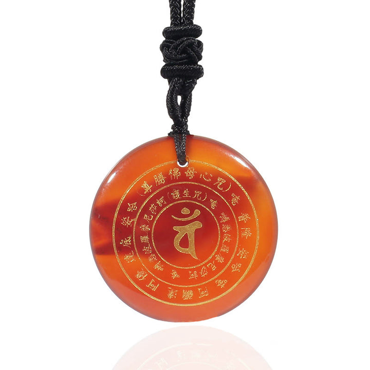 Buddha Stones Wajroczana Tathagata Sanskryt Mantra Różnorodny Kryształ Czarny Obsydian Zielony Awenturyn Siła Naszyjnik Wisiorek