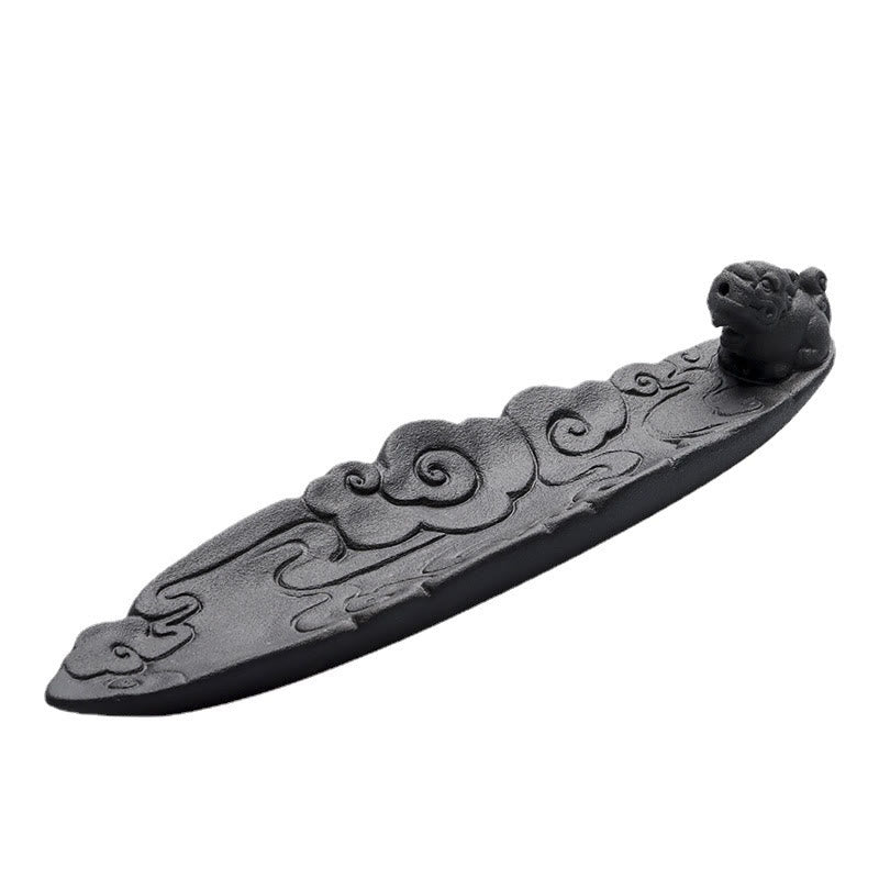 Buddha Stones , Pomyślne Chmury, PiXiu Uzdrawiająca Ceramiczna Kadzielnica w Pałeczkach, Dekoracja