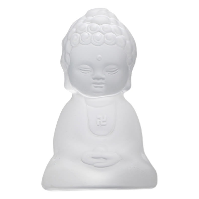 Buddha Stones Mini Tathagata Budda Liuli Serenity Dekoracja biurka - image 8